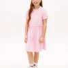 Kinderjurk met lenteprint
