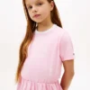 Kinderjurk met lenteprint