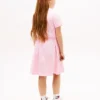 Kinderjurk met lenteprint