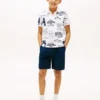 Kinderpolo met all-over logo Kinderpolo met all-over logo