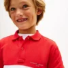Kinderpolo met kleurblokken Kinderpolo met kleurblokken