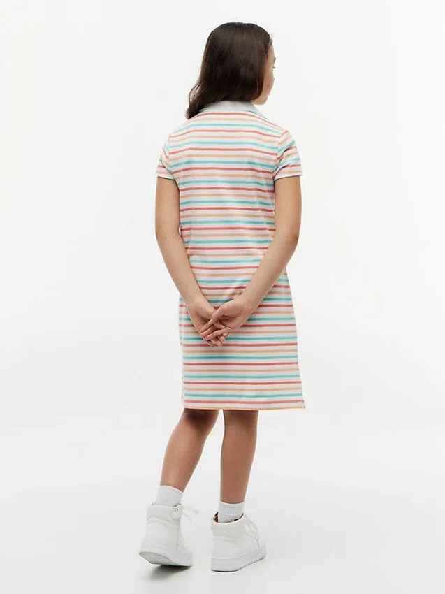 Kinderpolojurk met meerdere strepen Kinderpolojurk met meerdere strepen