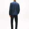 Kledingstukgeverfd denim werkjack Kledingstukgeverfd denim werkjack