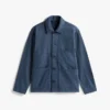 Kledingstukgeverfd denim werkjack Kledingstukgeverfd denim werkjack
