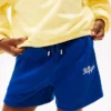 Korte broek met geborduurd logo voor kinderen Korte broek met geborduurd logo voor kinderen