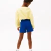 Korte broek met geborduurd logo voor kinderen Korte broek met geborduurd logo voor kinderen