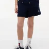 Korte broek met vlaglogo in dezelfde kleur voor kinderen