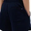 Korte broek met vlaglogo in dezelfde kleur voor kinderen