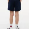 Korte broek met vlaglogo in dezelfde kleur voor kinderen