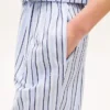 Korte pyjamaset met overhemd en broek Korte pyjamaset met overhemd en broek