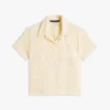 Korte pyjamaset met overhemd en broek Korte pyjamaset met overhemd en broek