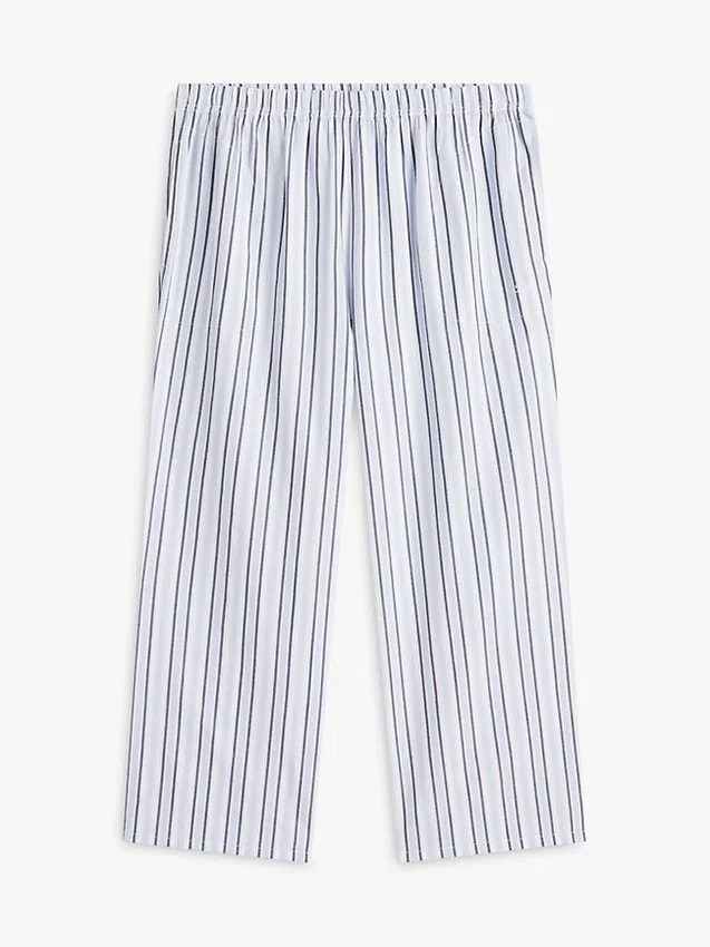 Korte pyjamaset met overhemd en broek Korte pyjamaset met overhemd en broek