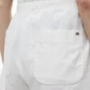 Korte shorts van linnen-katoenmix Korte shorts van linnen-katoenmix