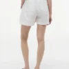 Korte shorts van linnen-katoenmix Korte shorts van linnen-katoenmix