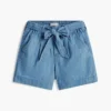 Korte stretch-Shorts met riem voor kinderen