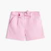 Korte stretch-Shorts met riem voor kinderen Korte stretch-Shorts met riem voor kinderen