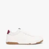 Lage sneaker van gemengd leer Lage sneaker van gemengd leer