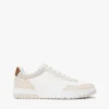 Lage sneaker van gemengd leer Lage sneaker van gemengd leer