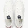 Lage sneaker van gemengd leer Lage sneaker van gemengd leer