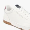 Lage sneaker van gemengd leer Lage sneaker van gemengd leer