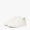 Lage sneaker van leer en suède Lage sneaker van leer en suède