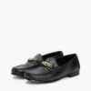 Lederen loafer met ketting Lederen loafer met ketting