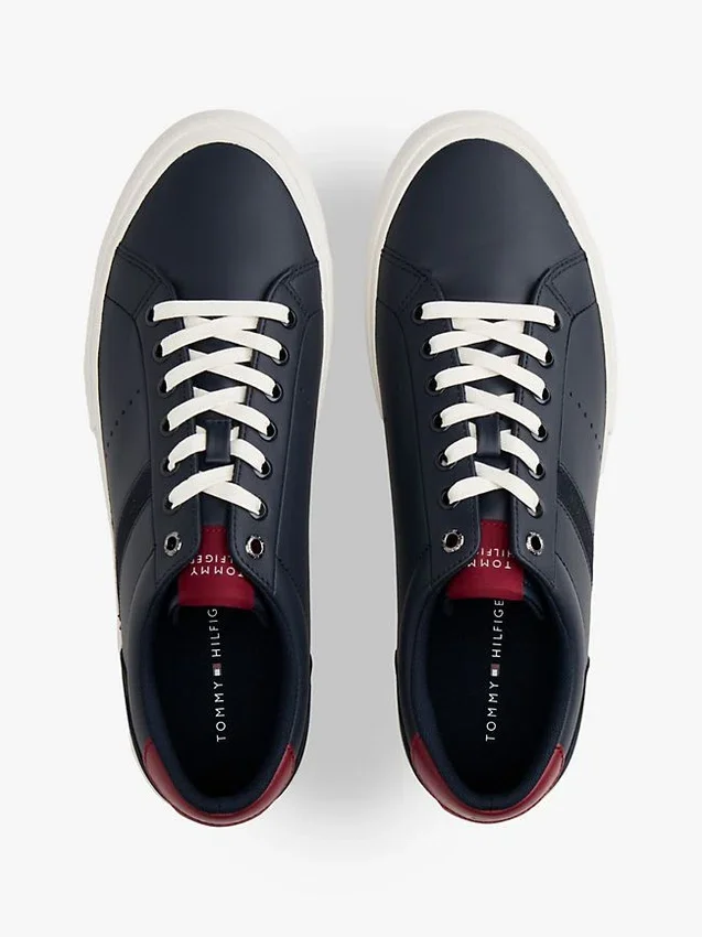Leren lage sneaker Leren lage sneaker