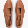 Leren Mary Jane-ballerina Leren Mary Jane-ballerina