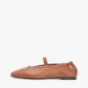Leren Mary Jane-ballerina Leren Mary Jane-ballerina