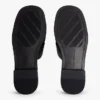 Leren penny loafer-sandaal Leren penny loafer-sandaal