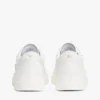 Leren platform-court-sneaker Leren platform-court-sneaker