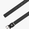 Leren riem met all-over monogram Leren riem met all-over monogram