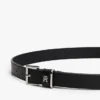 Leren riem met all-over monogram Leren riem met all-over monogram