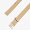 Leren riem met monogramgesp Leren riem met monogramgesp