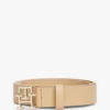 Leren riem met monogramgesp Leren riem met monogramgesp