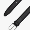 Leren riem met ronde gesp Leren riem met ronde gesp