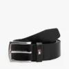 Leren riem met vlaggenlus Leren riem met vlaggenlus