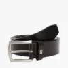 Leren riem met vlaggenlus Leren riem met vlaggenlus
