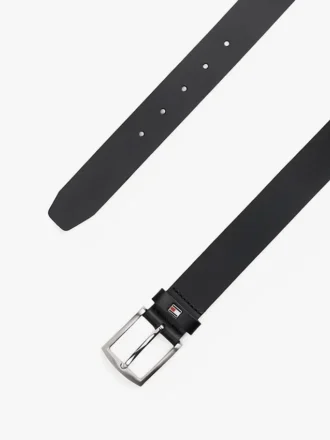 Leren riem met vlaggenlus