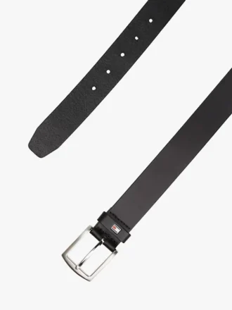 Leren riem met vlaggenlus