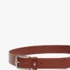 Leren riem met vlaggenlus Leren riem met vlaggenlus