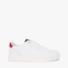 Leren sneaker met cupzool Leren sneaker met cupzool