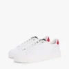 Leren sneaker met cupzool Leren sneaker met cupzool
