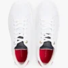 Leren sneaker met cupzool Leren sneaker met cupzool