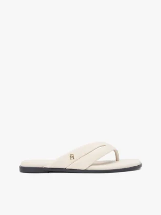 Leren teenslipper
