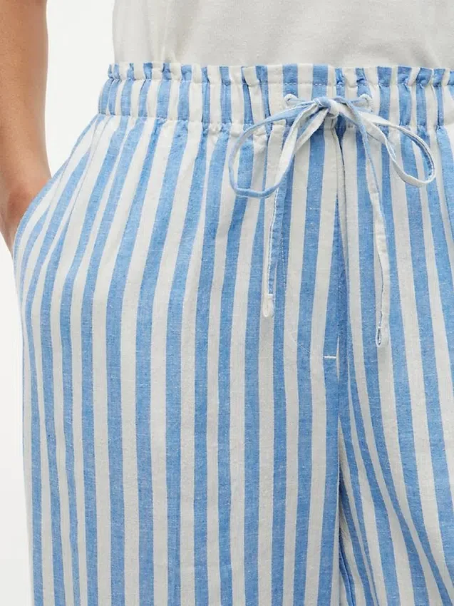 Lichtgewicht broek van linnenmix Lichtgewicht broek van linnenmix