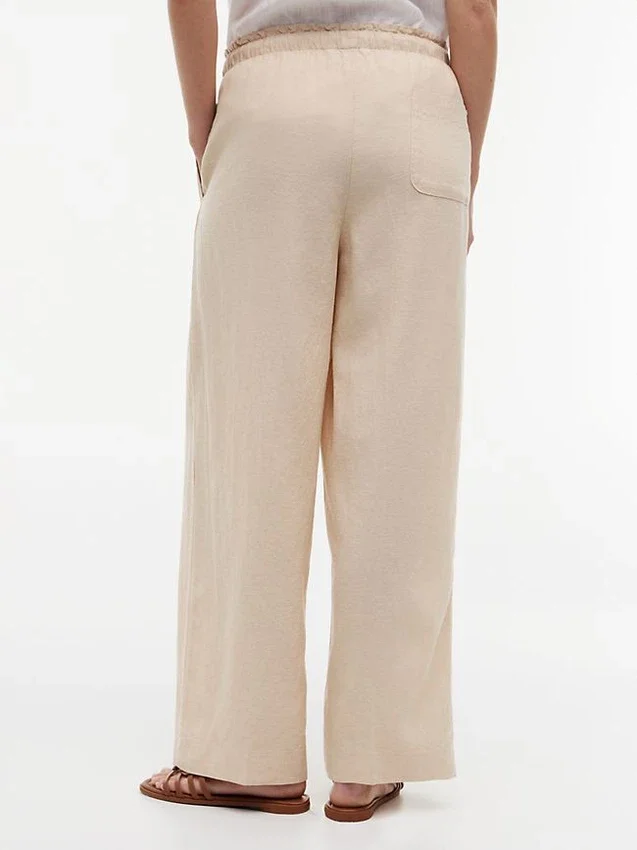 Lichtgewicht broek van linnenmix Lichtgewicht broek van linnenmix