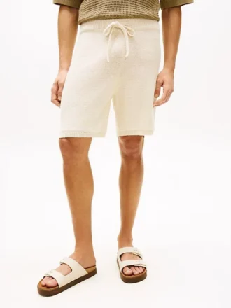 Lichtgewicht gebreide Shorts