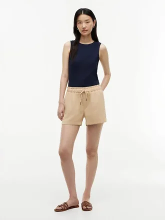 Lichtgewicht short met elastische tailleband Lichtgewicht short met elastische tailleband