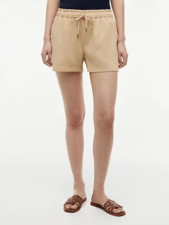 Lichtgewicht short met elastische tailleband Lichtgewicht short met elastische tailleband